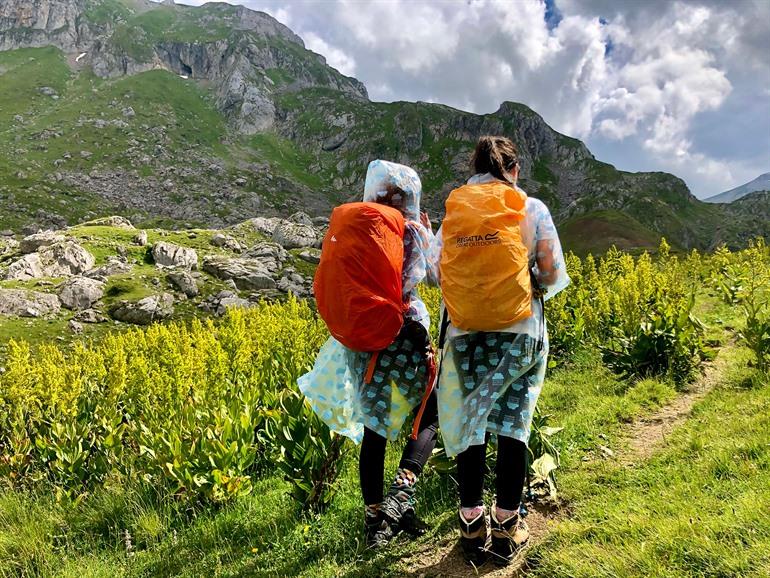 Regenhoes voor Backpack