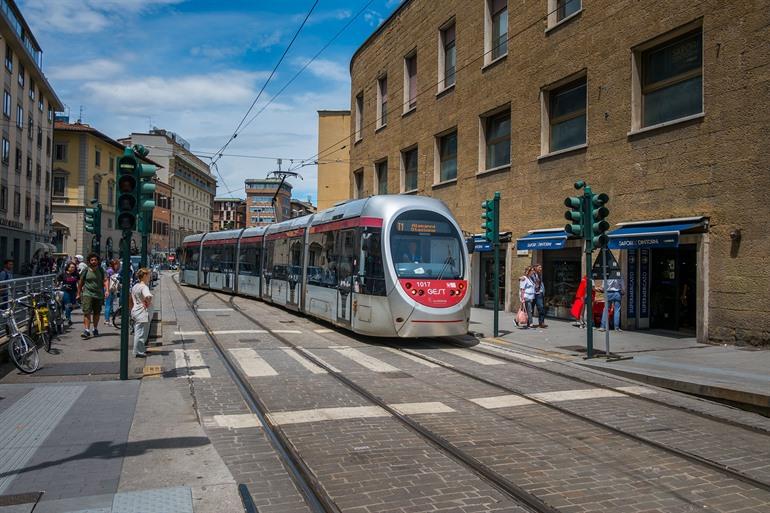 Reizen met de tram in Firenze