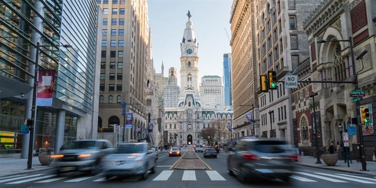 Reizen naar Philadelphia