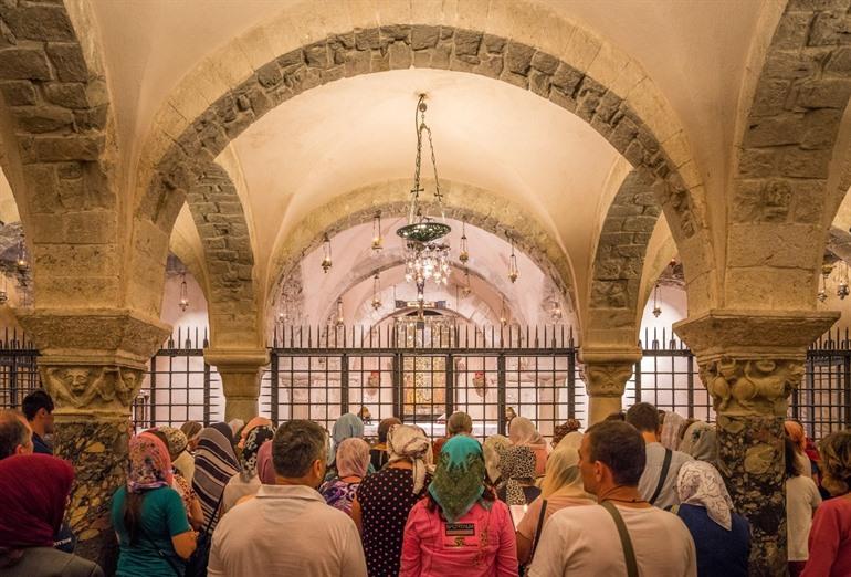 Relikwieën in de Basilica San Nicola Bari