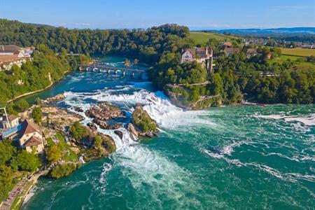 Rheinfall in Zwitserland bezoeken