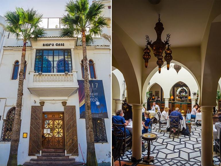 Rick's Café uit de iconische film Casablanca, Marokko