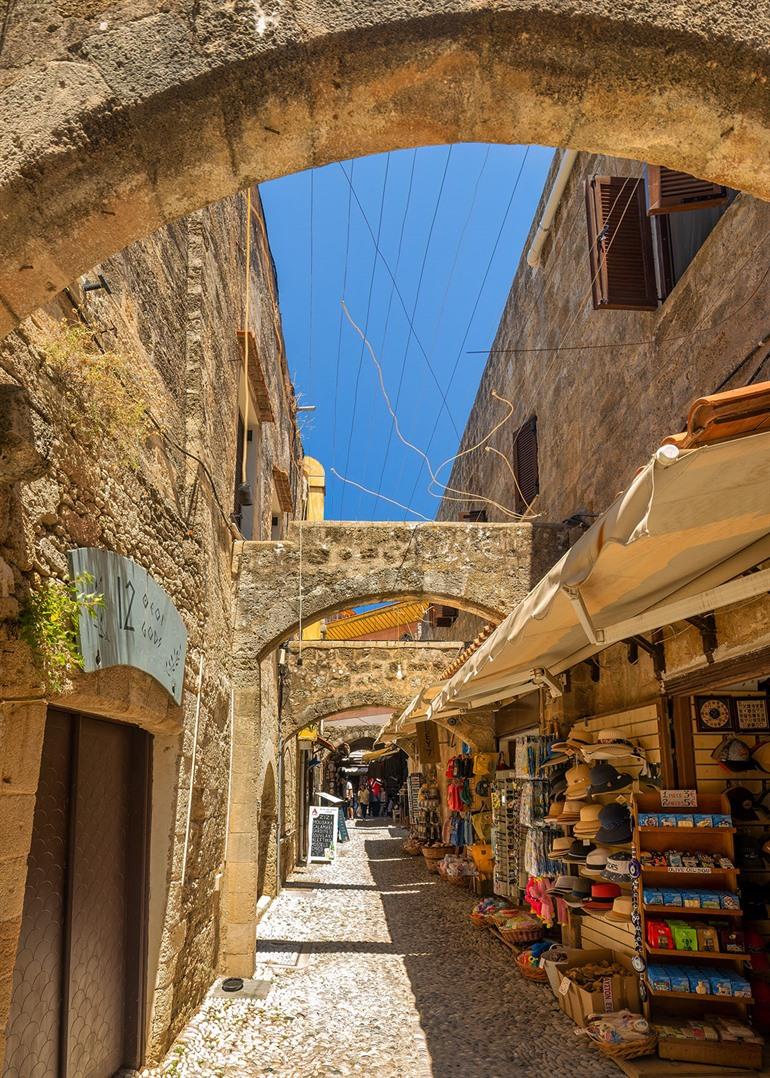 Roloi-klokkentoren, Oude stad van Rhodos