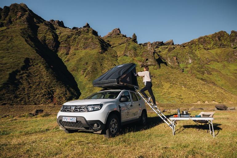 Rondreis IJsland met 4x4 Jeep en daktent