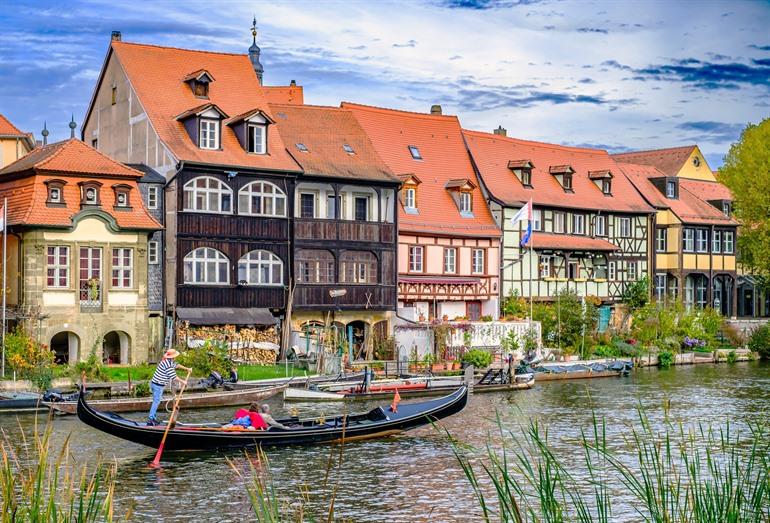 Rondvaart door 'Klein Venetië', Bamberg