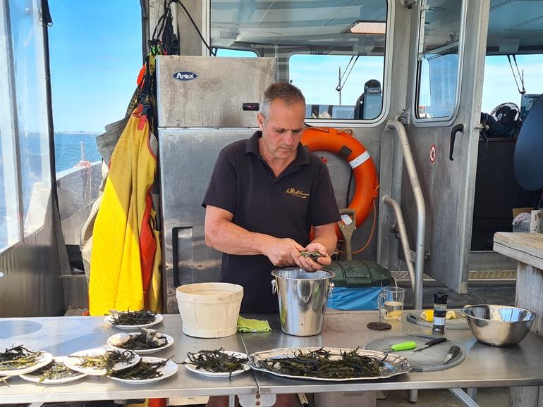 Rondvaart met de Oesterbaron