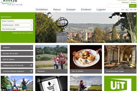 Ronse nieuwe website