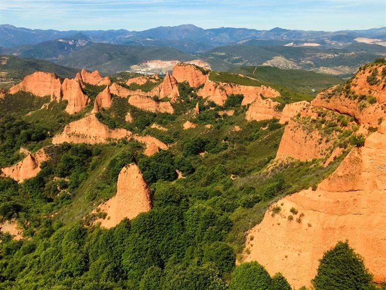 Rotslandschap Las Medulas