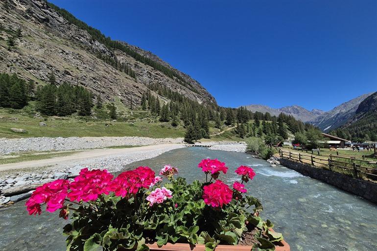 Route naar Nationaal Park van Cogne