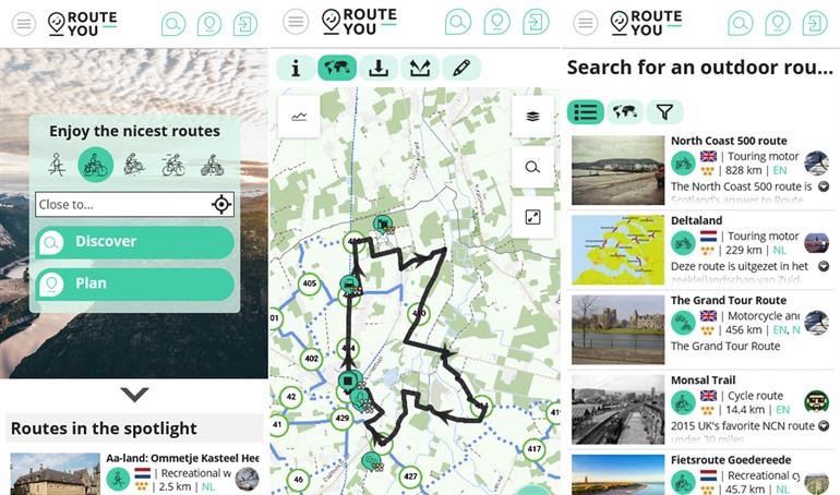 RouteYou wandelapp