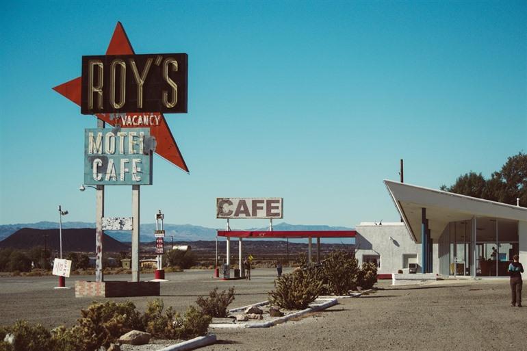 Roy's Motel in Amboy