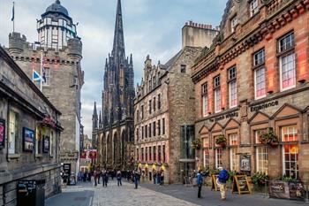 Royal Mile in the Old Town, Edinburgh