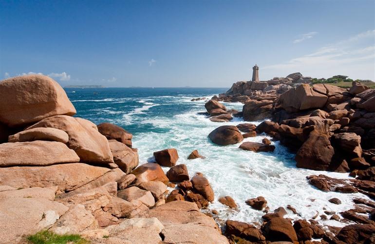 Roze Granietkust van Bretagne, Frankrijk