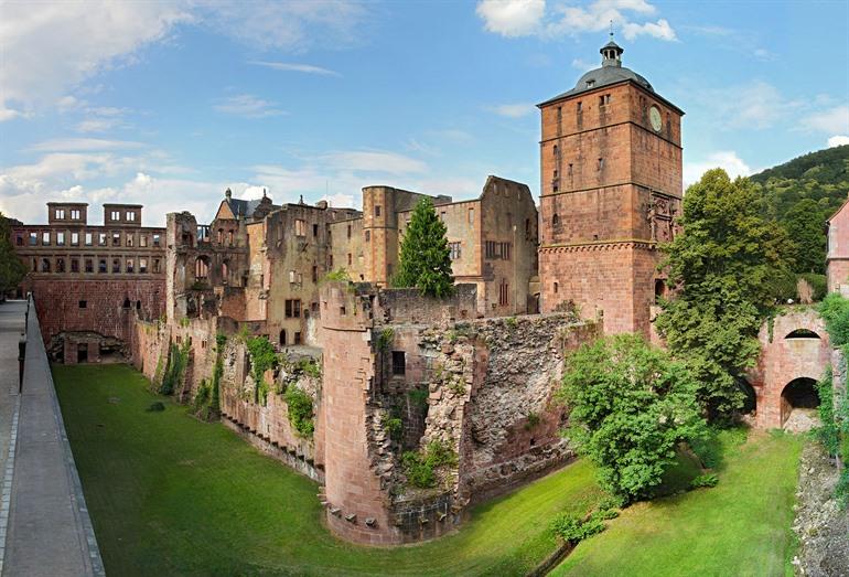Ruïnes van Kasteel van Heidelberg, Duitsland
