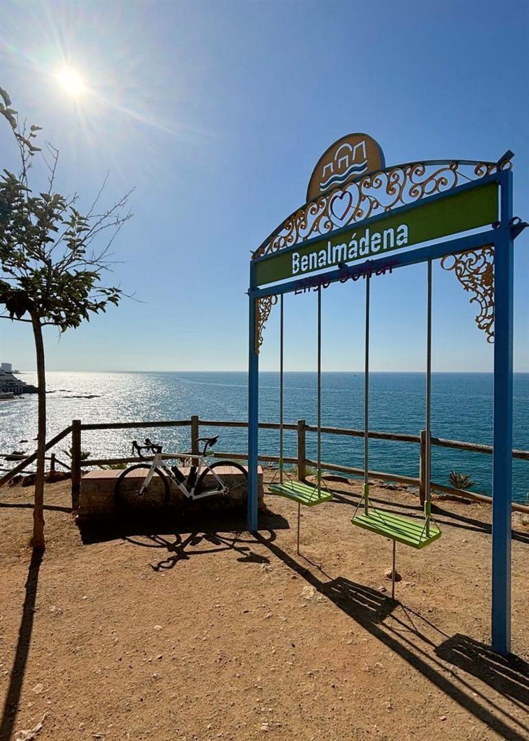 Rustpunt tussen de stranden van Benalmádena
