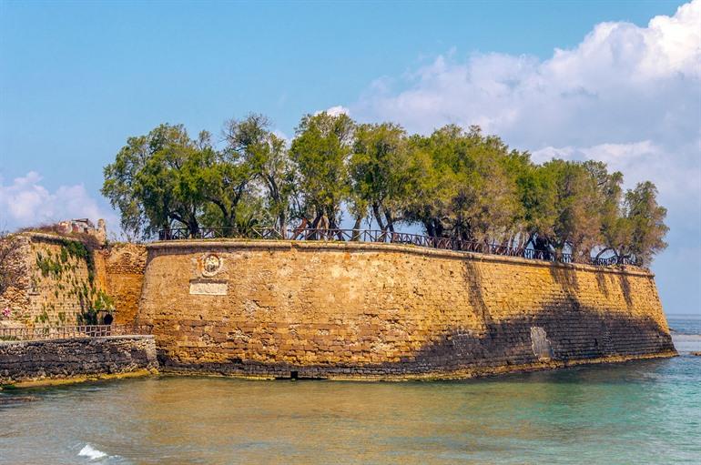 Sabbionara Rampart in Chania, Kreta