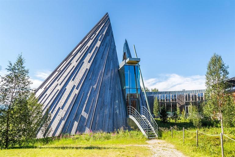 Sámi-parlement in Karasjok, Noorwegen