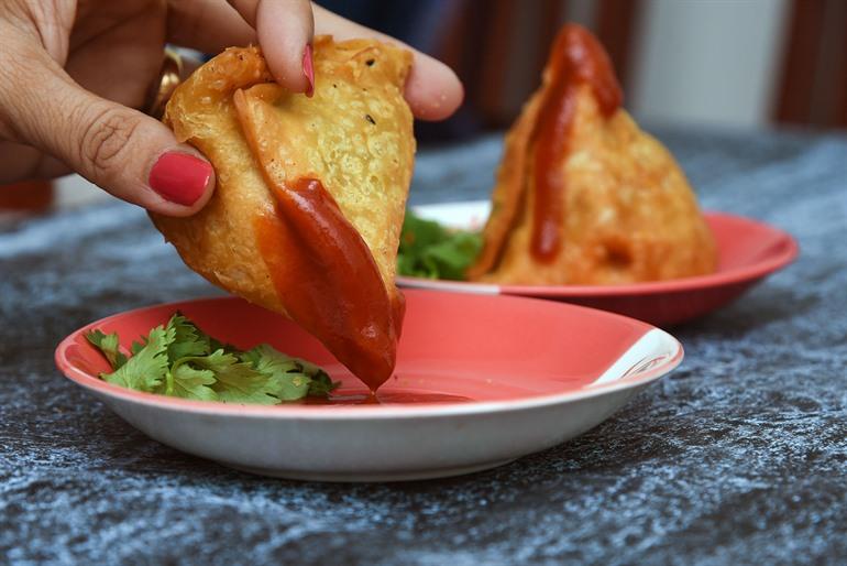 Samosa, Indiase keuken