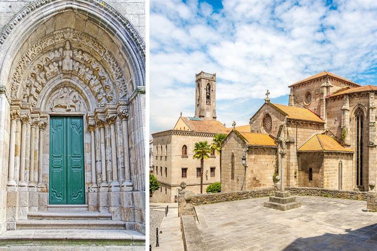 San Francis kerk in Betanzos, Galicië