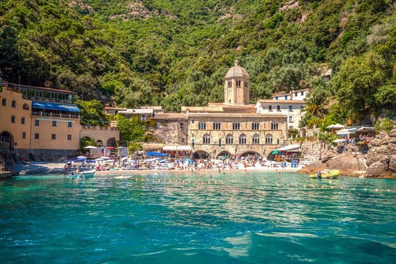 San Fruttuoso bezoeken, Ligurië