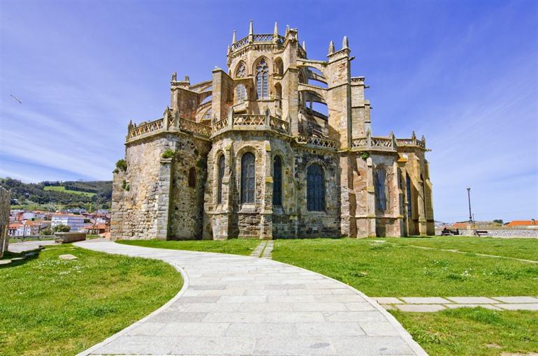Santa María de la Asunción in Castro Urdiales, Noord-Spanje