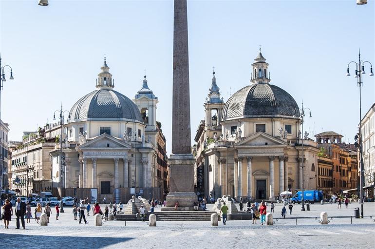 Santa Maria dei Miracoli en Santa Maria in Montesanto, Rome