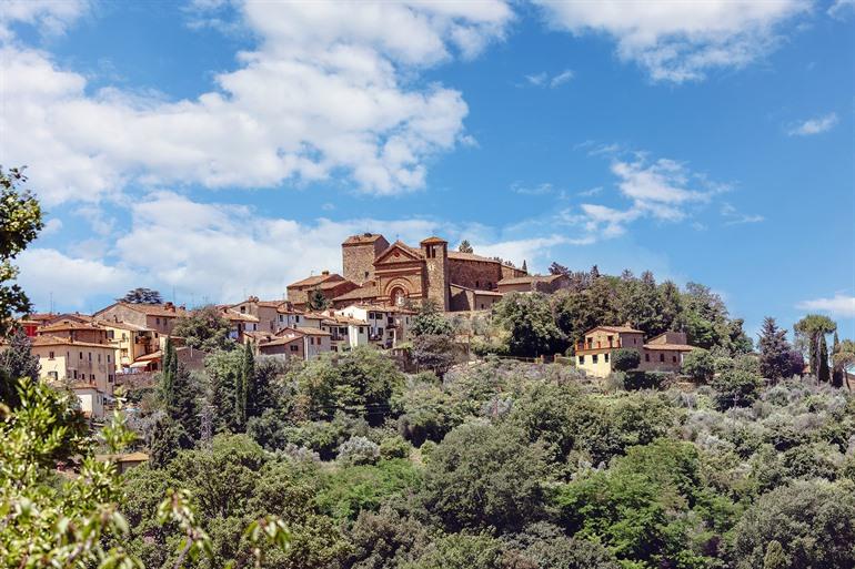 Santa Maria-kerk in Panzano in Chianti