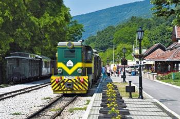 Šargan 8 trein in Servië