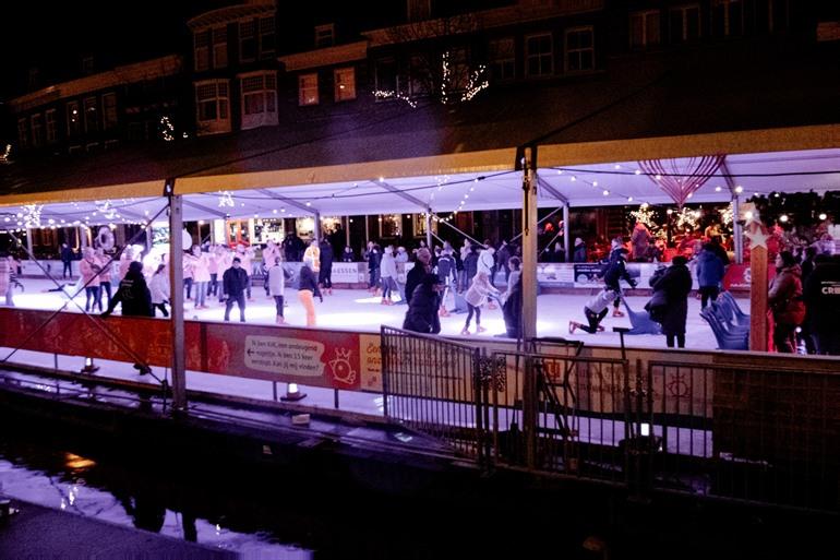 Schaatsbaan in Leiden