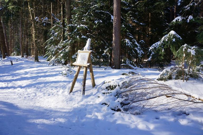 Schilderezels op de Andreas Schotel wandelroute