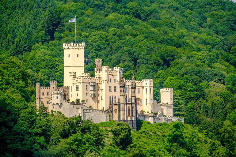 Schloss Stolzenfels bezoeken in Koblenz, Moezel