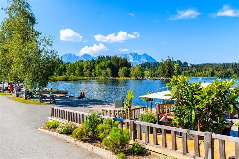 Schwarzsee bij Kitzbühel, Tirol