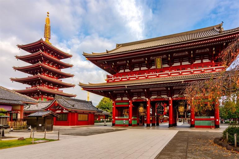 Sensō-ji tempel en de Hozomonpoort