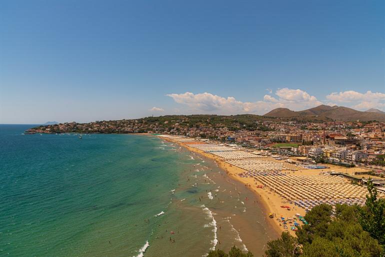 Serapo beach, Gaeta