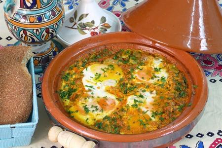 Shakshouka, Tunesische stoofpot