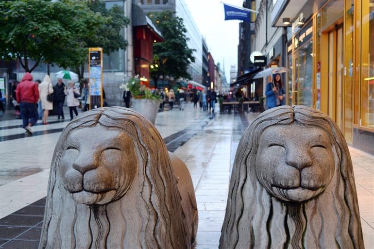 Shoppen in Drottninggatan - Stockholm