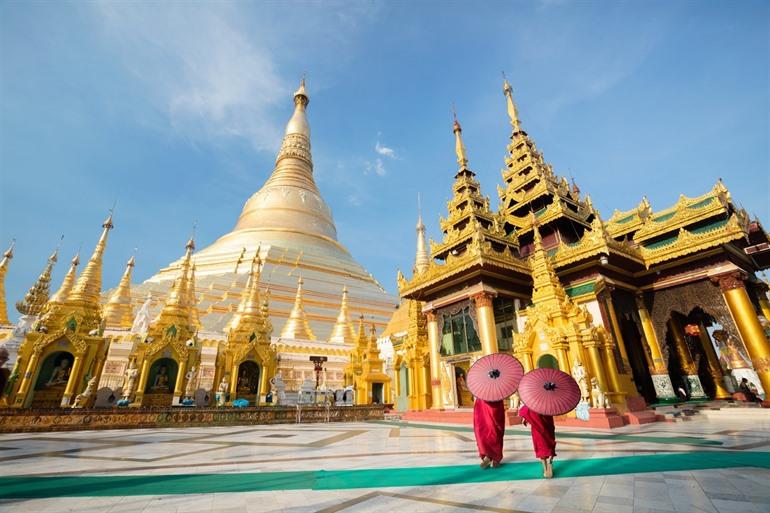 Shwedagon pagoda, Yangon