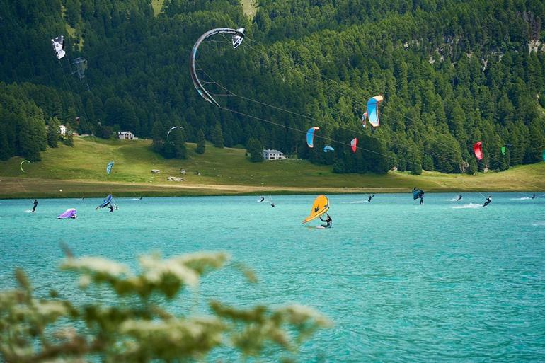 Silvaplanersee, St. Moritz