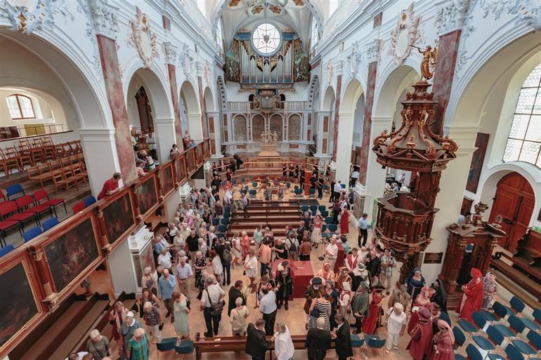 Sint-Annakerk in Augsburg, Duitsland