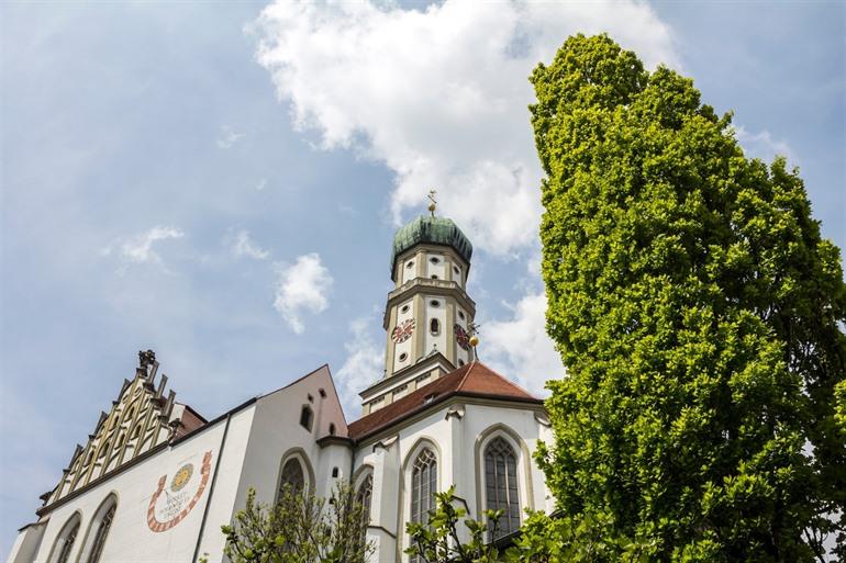 Sint-Ulrich en Sint-Afrakerk in Augsburg, Duitsland