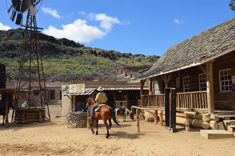 Sioux City Park bezoeken op Gran Canaria