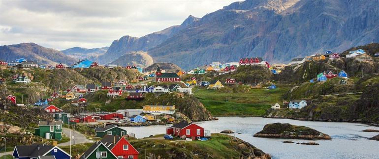 Sisimiut, de 2de grootste stad van Groenland