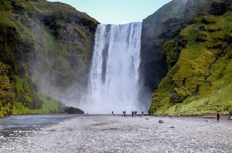 Skógafoss waterval