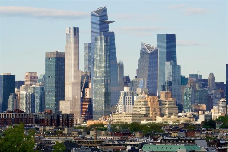 Skyline met Edge Observation Deck, New York