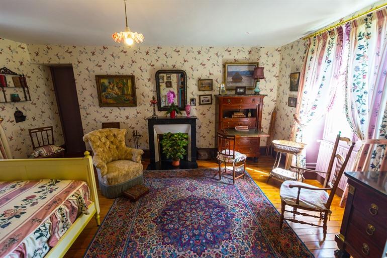 Slaapkamer in het Huis van Monet, Giverny