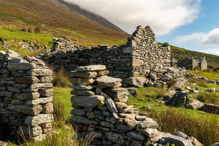 Slievemore Deserted Village, Achill Island
