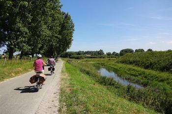 Sluis fietsroute