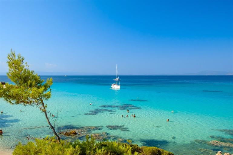 Snorkelen en duiken in de heldere wateren van Chalkidiki
