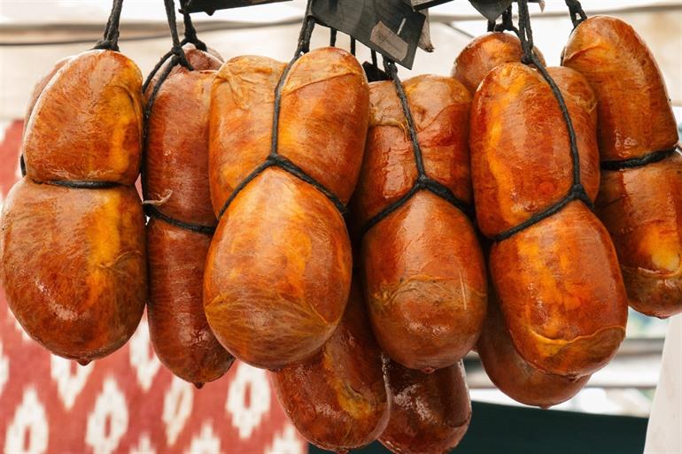 Sobrasada, traditionele worst van Palma de Mallorca