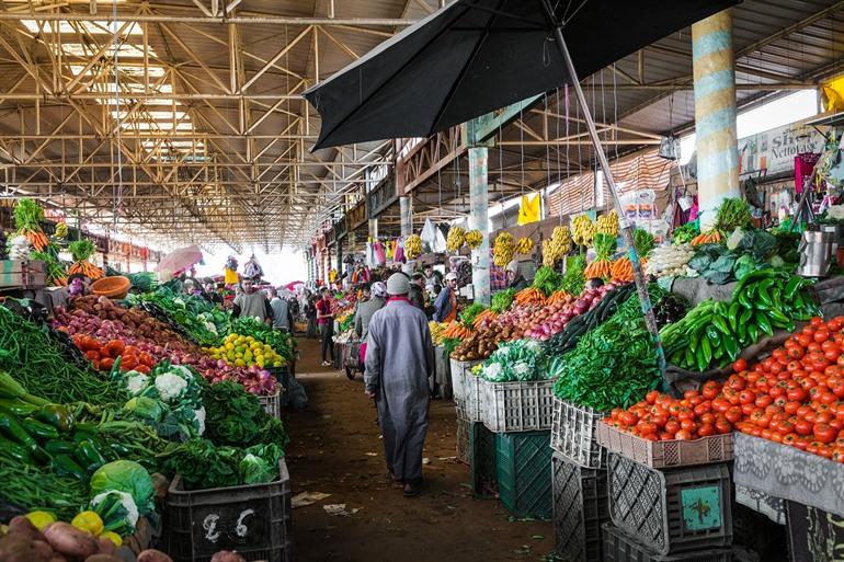 Souk El Had bezoeken in Agadir